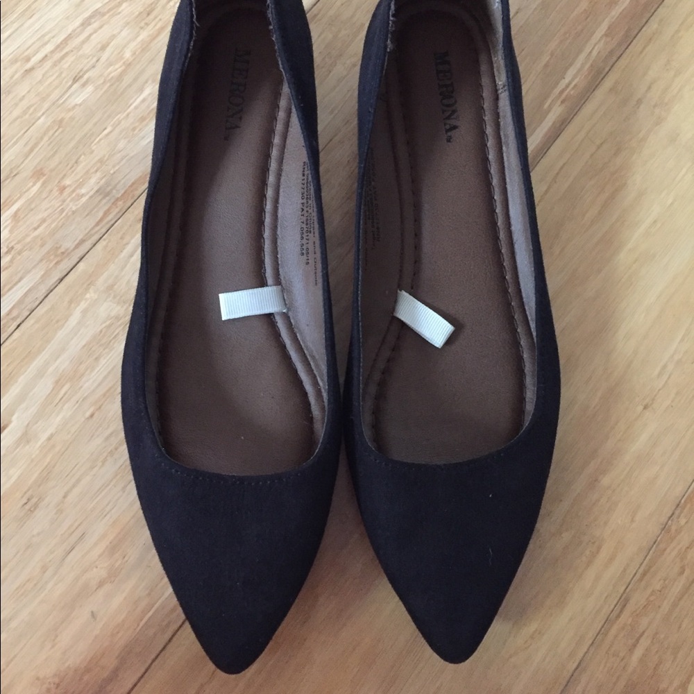 Black flats by Merona